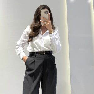 Slim Fit Gömlek -BEYAZ