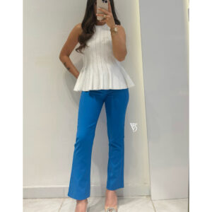 Flare Pantolon -MAVİ