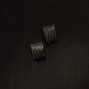 Çelik Küpe -GÜMÜŞ