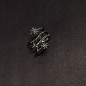 Çelik Earcuff Küpe -GÜMÜŞ