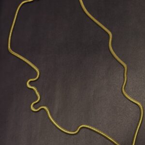 Çelik İtalyan Zinciri Kolye -GOLD