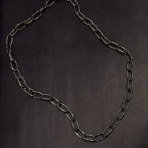 Çelik Zincir Kolye -GÜMÜŞ