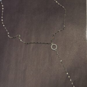 Çelik Y Kolye -GÜMÜŞ