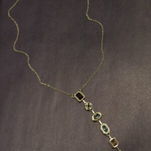 Çelik Y Kolye -GOLD