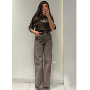 Kemerli Palazzo Jean -KAHVERENGİ