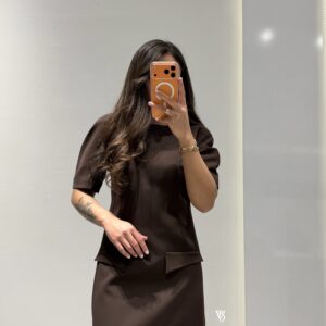 Vatkalı Mini Elbise