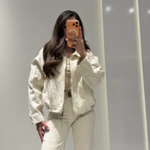 Nakışlı Ceket -BEJ